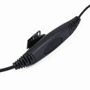 2 Pin 3.5mm/2.5mm Ear Bar Earpiece Mic PTT Walkie Talkie Headset for Kenwoo