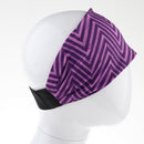 Purple Travel Yoga Sport Makeup Headband Anti-slip Unisex Wide Hairband
