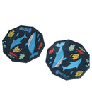 8PCS/Set Shark Tableware Cartoon Sea Animal Paper Plates Party Supplies
