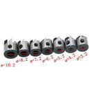 7Pcs High Speed Steel Drill Bit Set Screw Woodworking Chamfer Tool 3-10MM new