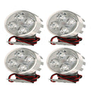 5PCS Motorcycle Electric Scooter 4 beads Spotlights LED Lens Headlights Sl SPL
