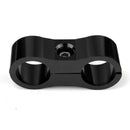 10 pcs AN6 AN-6 13.4MM Braided Hose Separator Clamp Fitting Adapter Bracket FT