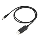 USB Charging Cable for Baofeng BF-UV5R UV5RA UV5RE TYT TH-F8 Retevis Radio