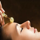 Handmade Jade Roller for Face Skin, Neck and Puffy Eyes- Natural Jade Stone