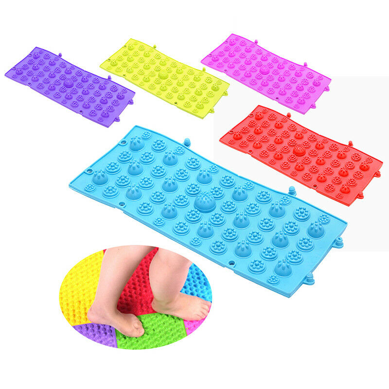 Foot Massage Pad Toe Pressure Plate Mat Blood Circulation Shiatsu Mat 11*27cBSE