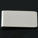Stainless Steel Pocket Cash Money Clamp Clip Credit Card Wallet Holder Silv
