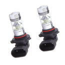 2 Pieces 9005 HB3 100W 10000K Blue LED Projector Foglight Daytime Driving