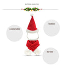 Christmas Pets Clothes Santa Hat Scarf Cloak Cat Dog Xmas Festival Costumes A
