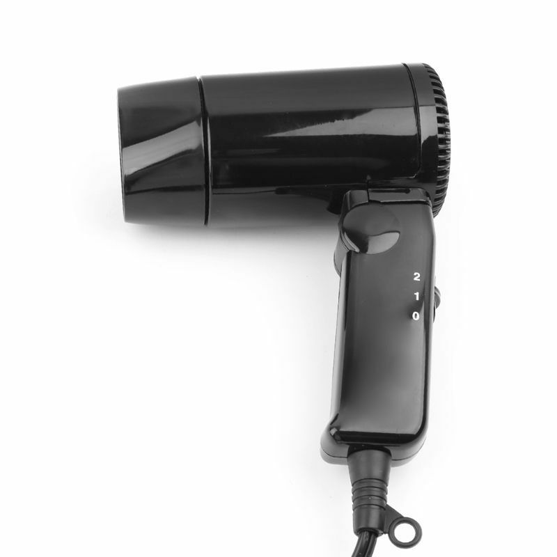 12V Car-styling Portable Hair Dryer Hot & Cold Folding Blower Window Defroster