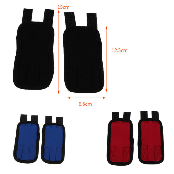 4x Knee Brace For Dog Hock Protector Dog Surgical Injury Feet Cover Black