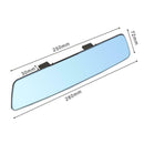 1PCS Blue Anti-Glare Rear View Flat Mirror Extension For Car Accessorie Int K5O6