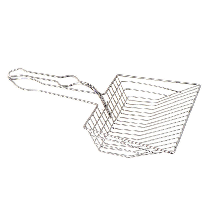 Cat Litter Scoop Metal Waste Scooper Poop Pet Sand Shovel Cleaning Tool OZ