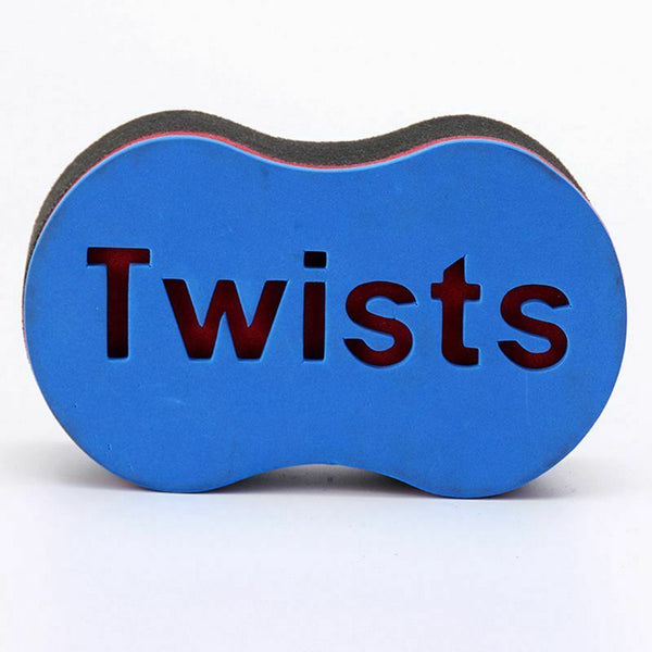 Wave Barber Hair Brush Sponge for Dreads Afro Twist Curl Coil Magic Tool E5T9