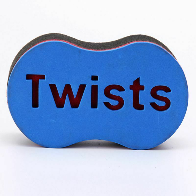 Wave Barber Hair Brush Sponge for Dreads Afro Twist Curl Coil Magic Tool E5T9
