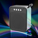 Metallic Mini Bluetooth Speaker Outdoor Portable FM Card AUX Bluetooth Speaker