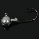 5Pcs Hooks Metal Lead Head Jig Fishing Lures Heads Solid Parts 10G
