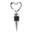 Heart Wine Bottle Stoppers Love Theme Wedding Favors, 1