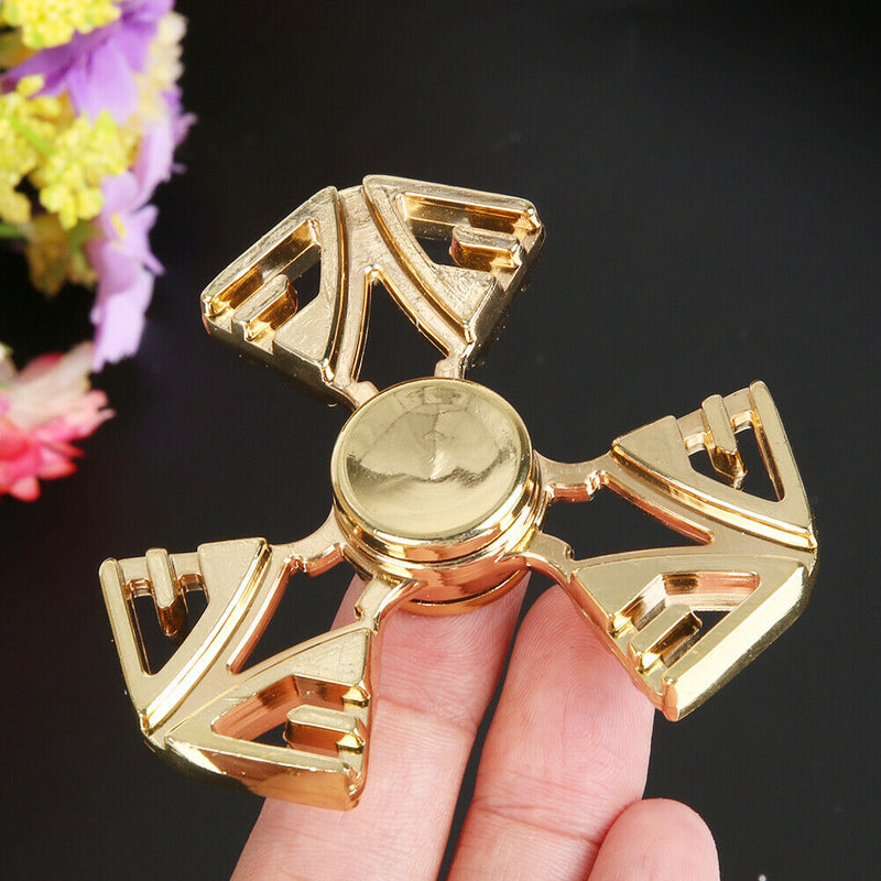 Metal Box Package Zinc Alloy Stainless Steel Bearing Fidget Hand Spinner