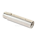 2pcs XLR 3 Pin Male to Female Phase Reversal Adapter Plug Socket Cable Connector