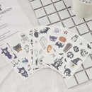 10x Halloween Luminous Tattoo Stickers Waterproof Temporary Tattoo Stickers