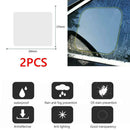 2x Car Side Window Anti Fog Waterproof Rainproof Protective Film Cover 175x200mm