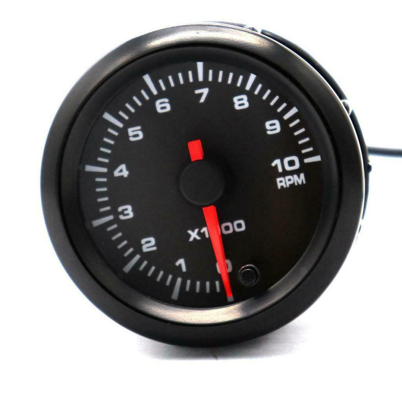 2" 52mm 7 Color LED Auto Car Tachometer Gauge Meter Pointer Universal