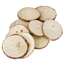 140 Pieces Assorted Wooden Slices Wooden Pieces Wooden Pendants Ornament