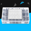 500Pcs 24 Values Aluminum Electrolytic Capacitor Kit 10V~50V 0.1uF~1000 KEQ