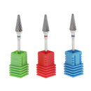 Tungsten Steel Nail Drill Bits - 3/32'' (2.35mm) Professional Emery Nail Drill