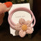 Flower Elastic Hair Bands Child Ponytail Holder Headband Hair Accessories A#S