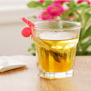 5pcs Cute Snail Shape Silicone Tea Bag Holder Cup Mug Candy Colors Gift Set V6L8