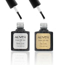 Aliver Nail Line Top Coat And Base Coat Nail Gel Polish Professional Uv Led