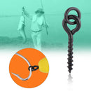 Bait Screws Black Carp Fishing Terminal Tackle Rigs Metal Boilie Screw