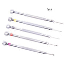 5pcs Mini Precision Screwdriver Set Watch Jewelry Glasses Electronic Repai LOL