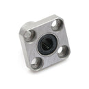 6mm Inner Diameter Square Flange Linear Motion Bushing Ball Bearing LMK6UU LSE