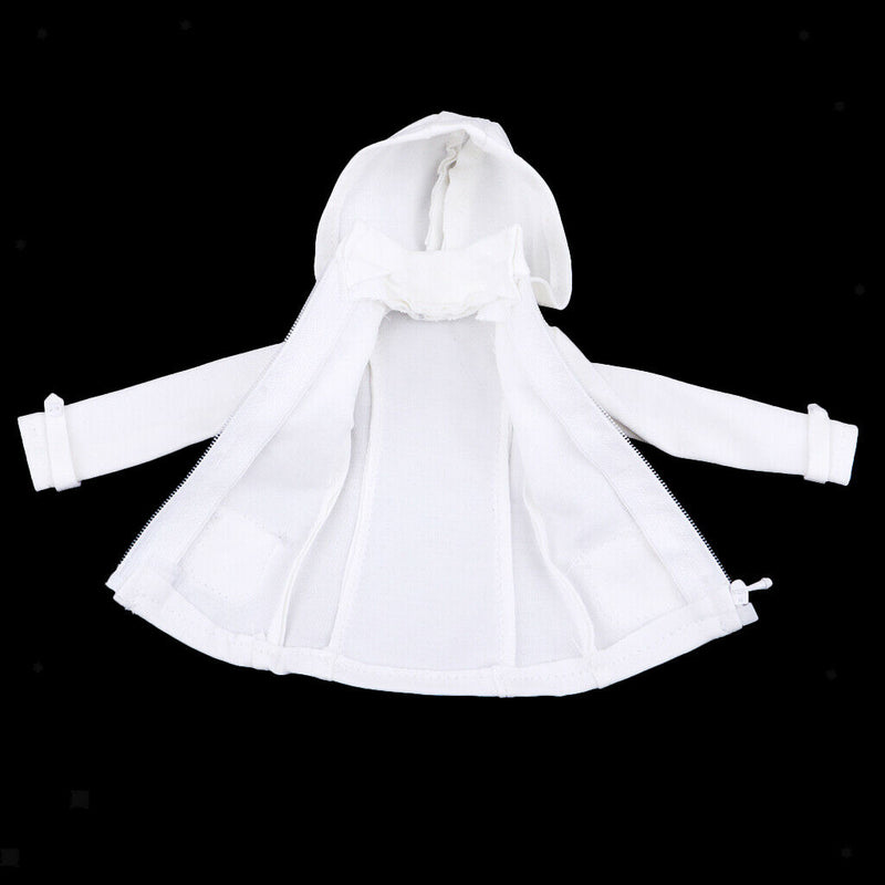 1/6 Scale Female Hoodie Jacket Shirt Skirt Stockings Set CC299 for 12" Soldier