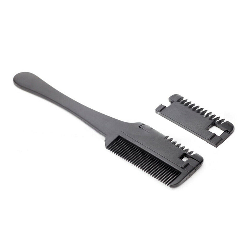 Hair Cutter Comb Double Side Haircut Thinning Comb Razor Hair Styling Tool A