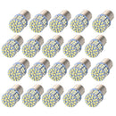 20 Pieces 1156 White 50-SMD LED Super Bright Turn Signal Tail Stop Brake Lights