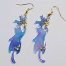 5 Piece Christmas Hanging Ornaments DIY Supply Clear Heat Shrinkable Paper