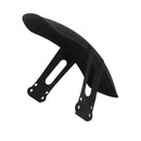 1Set Black Metal Motorcycle Rear And Front Fender Mud Guard Cover Protector