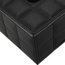 Durable Home Car Rectangle PU Leather Tissue Box Paper Holder Case Cover Na G9R7