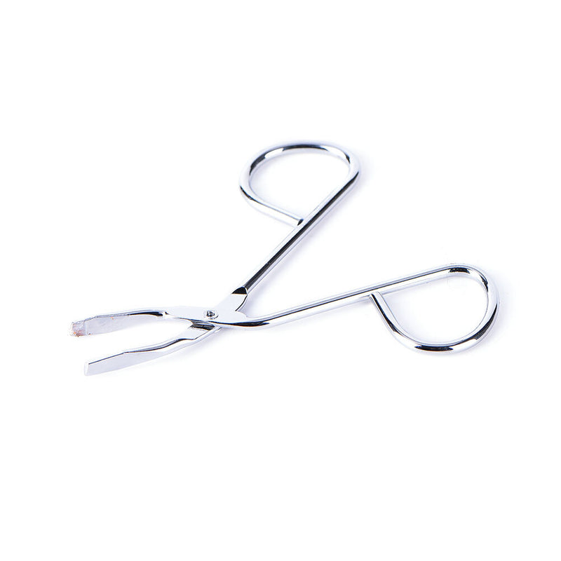 New Scissors Flat Tip Eyebrow Tweezers Clamp Clipper Stainless Removal Tool A Gw