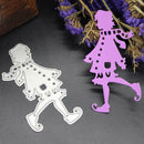 Christmas Elfin Metal Cutting Dies Stencils Scrapbooking Paper Card Craft