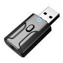 USB Bluetooth Dongle Adapter 5.0 Wireless 3.5mm AUX Music Audio Transmitter A