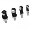 8pcs Carpentry Wooden Plug Cutter Dowel Straight Tapered Claw Type Drill Bit Set