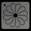 2pcs Plastic Clear Quilting Stencil Template for Sewing DIY Crafts 12x12cm