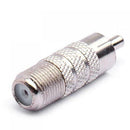 10x F-Type Ftype Female to RCA Male Adapter Connector
