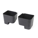 2Pcs Auto Rear Seat Storage Organizer Tray for 2018-2020 Jeep Wrangler JL JLU