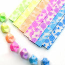 Origami Luminous Lucky Wish Star Paper Strips Glows in the dark Craft Gift JR