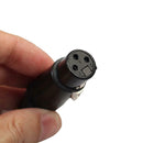 DIY Microphone XLR 3Pin Female Plug Connector Cable Solder Plug MIC Adapter